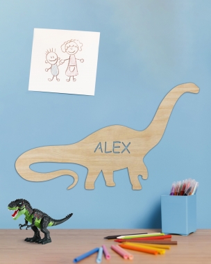 Decor dino personalizat camera copii Apatosaurus